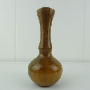 Oregon Myrtlewood Handcrafted Bud Vase